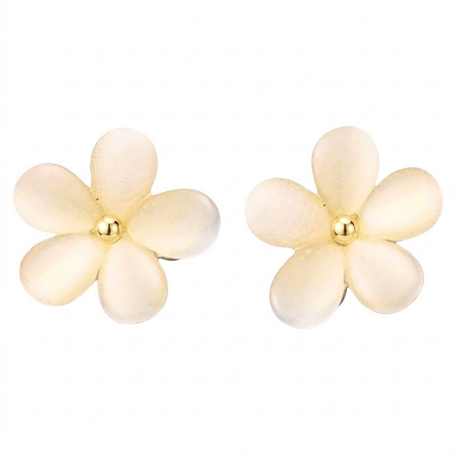 ROCiO 頂級CZ鑽淡水珍珠鍍14K金 無耳洞耳夾式耳環 50g