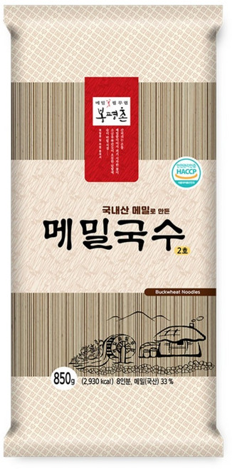 봉평촌 메밀국수, 850g, 1개