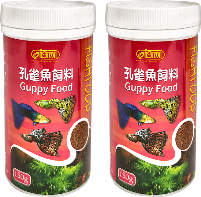ISTA 伊士達 孔雀魚飼料 I-339, 150g, 2罐