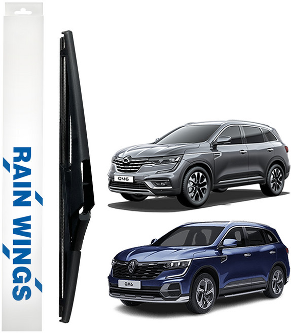 레인윙스 플랫 후면 와이퍼, QM6, 더 뉴 QM6