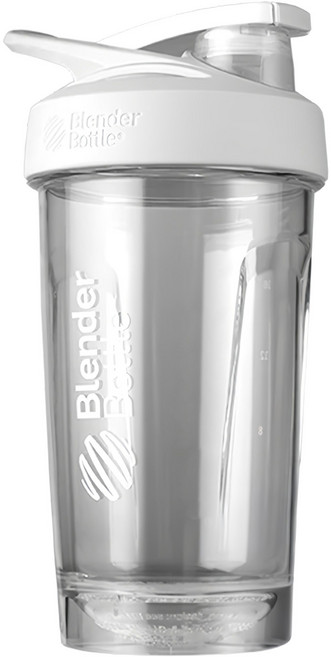 Blender Bottle Strada Tritan 搖搖杯24oz, 鉛白, 710ml, 1個