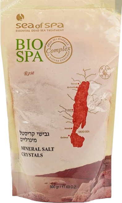 sea of spa 死海玫瑰礦物鹽, 500g, 1包
