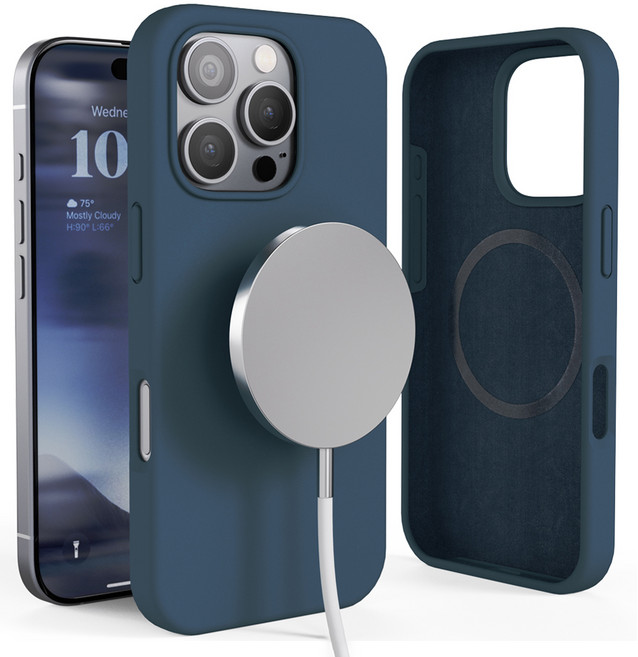 누아트 맥세이프 호환 헤이즐 실리콘케이스