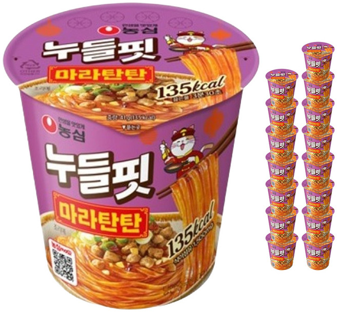 누들핏 마라탄탄 41g, 16개