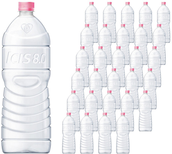 아이시스 8.0 ECO 생수 무라벨, 2L, 36개