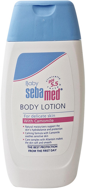 Baby sebamed 施巴 嬰兒潤膚乳液, 200ml, 1瓶