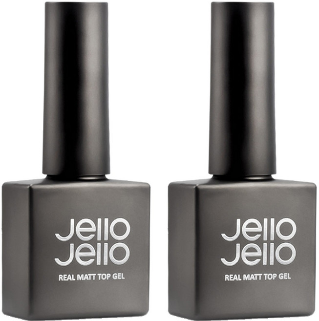 젤로젤로 리얼 매트 탑 젤, 10ml, 2개