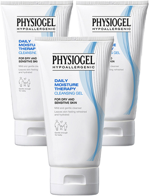 피지오겔 데일리 모이스쳐 테라피 클렌징 젤, 150ml, 3개