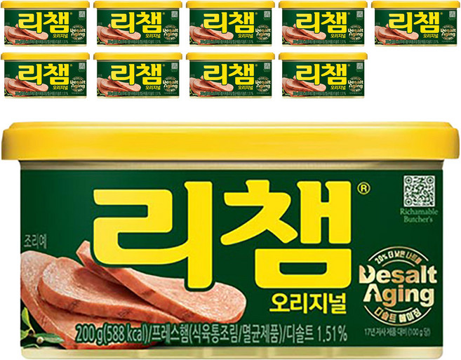 리챔 오리지널, 200g, 10개