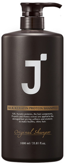 제이숲 실크 케라틴 단백질 샴푸 피오니향, 1L, 1개