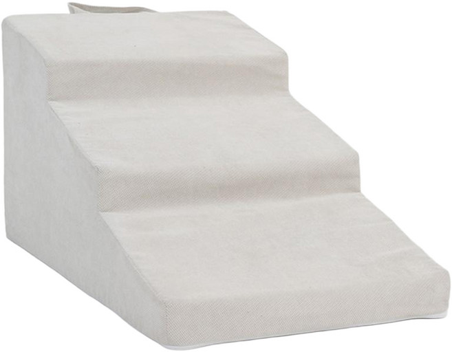 REDPUPPY 寵物防滑階梯 三層, 燕麥米, 1個