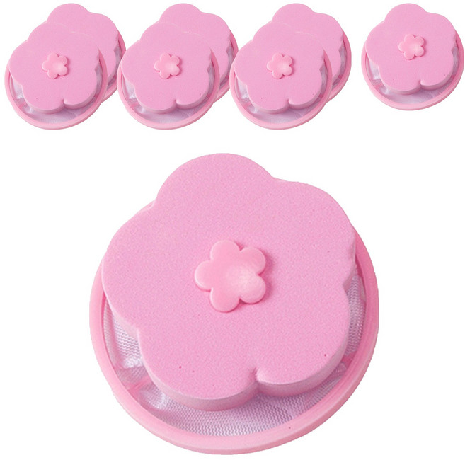 세렌틱 통돌이 세탁기 먼지거름망, 분홍, 8개