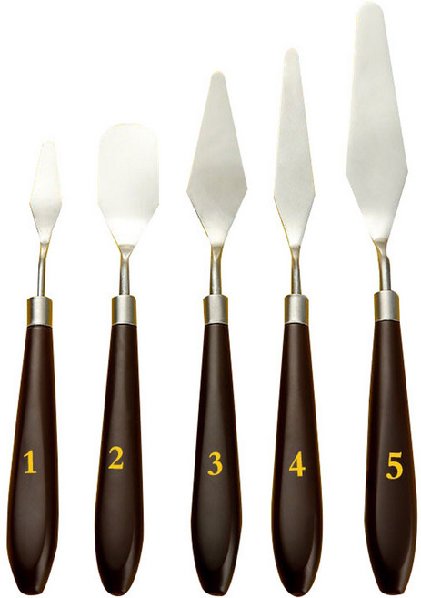 세븐집 유화 나이프 5종 세트, 1세트