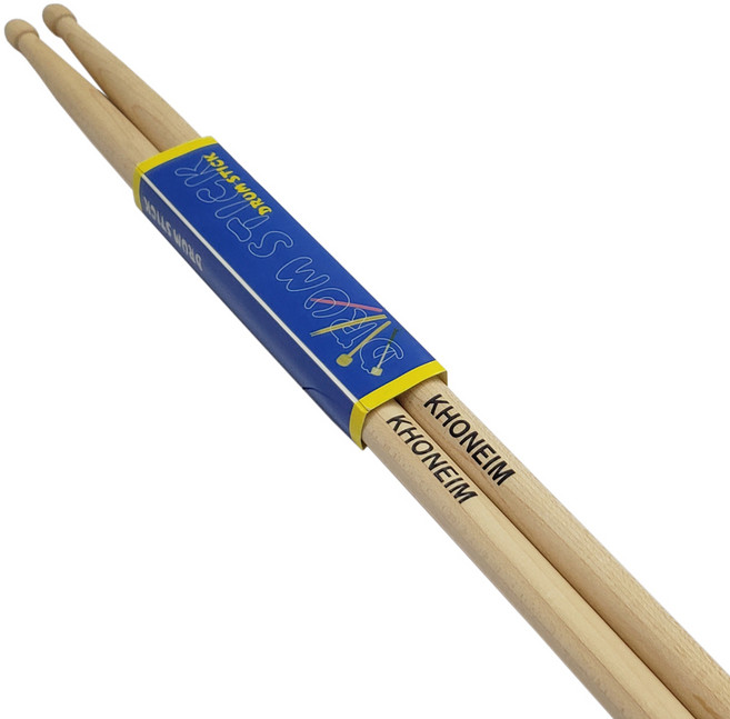 코네임 메이플우드 5A 드럼스틱, 원목색, 1세트