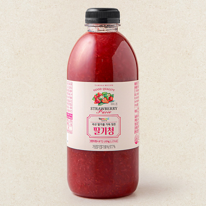 탐사 딸기청, 1.02kg, 1개