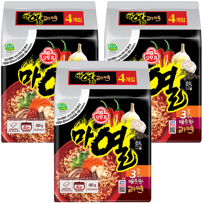 OTOKI 不倒翁 魔神辣拉麵 120g, 12包