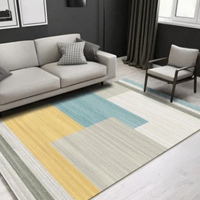 SN 대리석무늬 사각 카페트