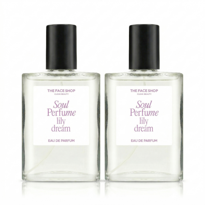 더페이스샵 소울 오 드 퍼퓸 릴리드림, 30ml, 2개