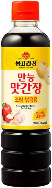 몽고간장 만능맛간장 조림 볶음용, 500ml, 1개