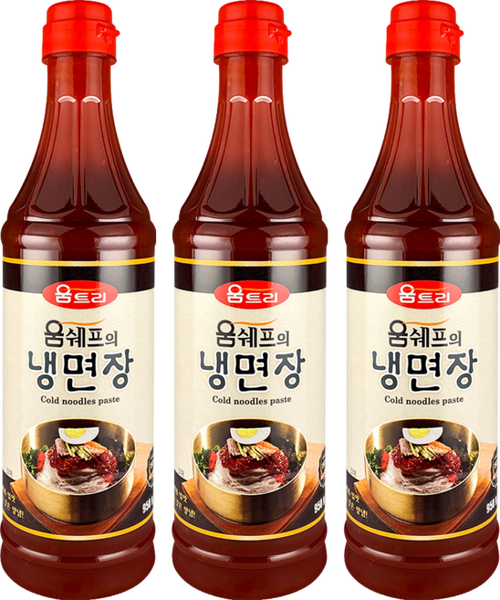 움트리 움쉐프의 냉면장, 950g, 3개