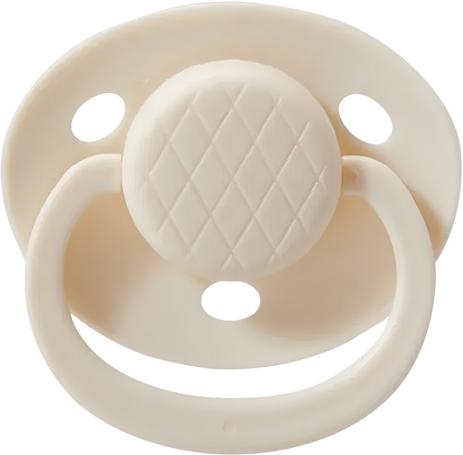 KU.KU Duckbill 酷咕鴨 KUKU PLUS 下午茶安撫奶嘴, 0~6個月, 太妃奶, 1個