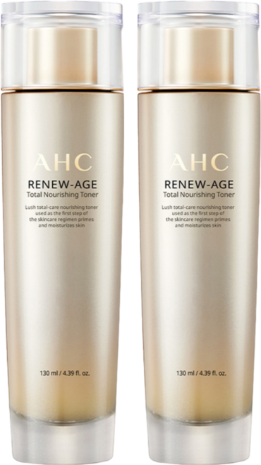 AHC 滋養化妝水, 130ml, 2瓶