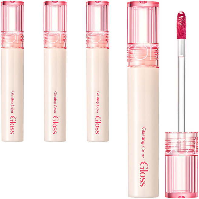 롬앤 글래스팅 컬러 글로스, 08 체리업, 4개