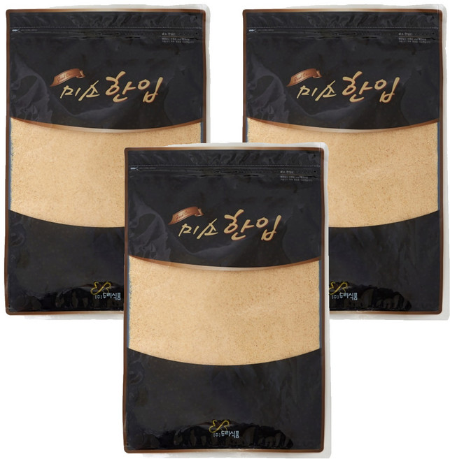 미소한입 볶음분태땅콩 분말, 1kg, 3개