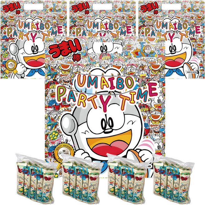 우마이봉 파티타임 콘스프맛, 90g, 16개