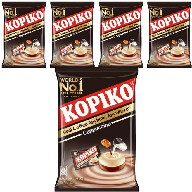 코피코 카푸치노 캔디, 800g, 5개