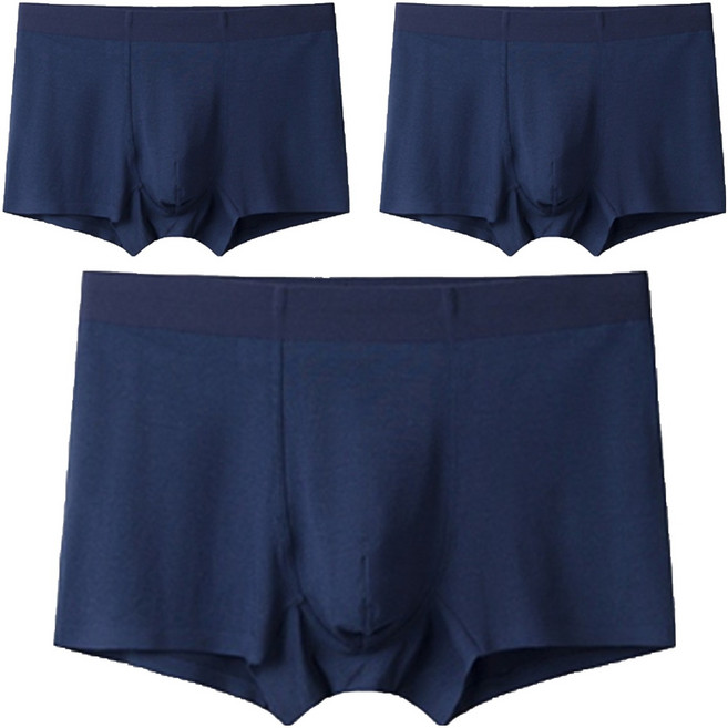 뉴존 남성 베이직 심리스 텐셀 드로즈 3p