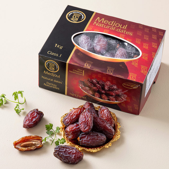 킹솔로몬 메드줄 대추야자, 1kg, 1개