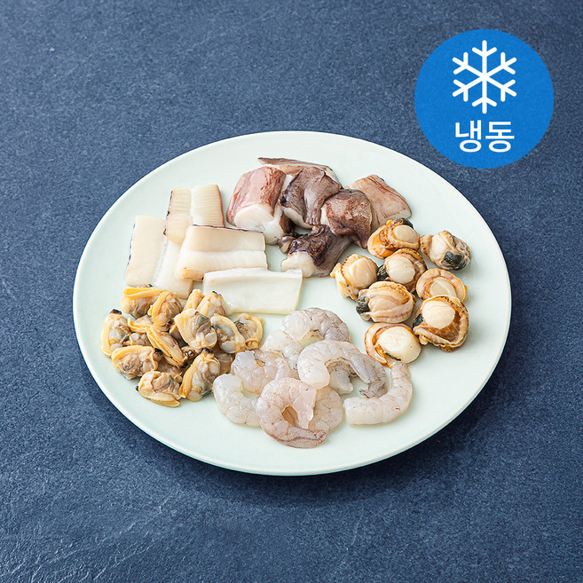 알찬해 쏙쏙 한끼 해물팩 (냉동), 80g, 12개입