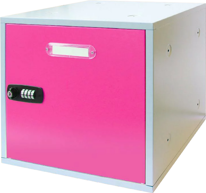 Patriot 愛國者 組合式置物櫃 LOC-1, 桃紅色, 1層