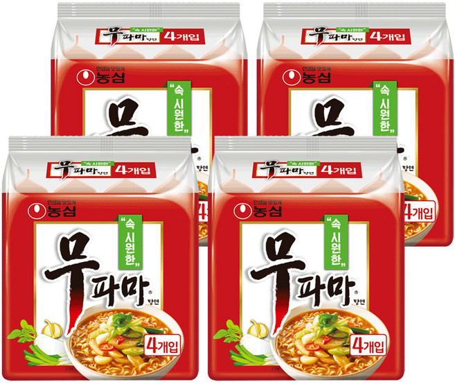무파마탕면 122g, 16개
