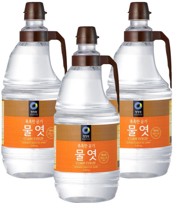 청정원 물엿, 2.45kg, 4개