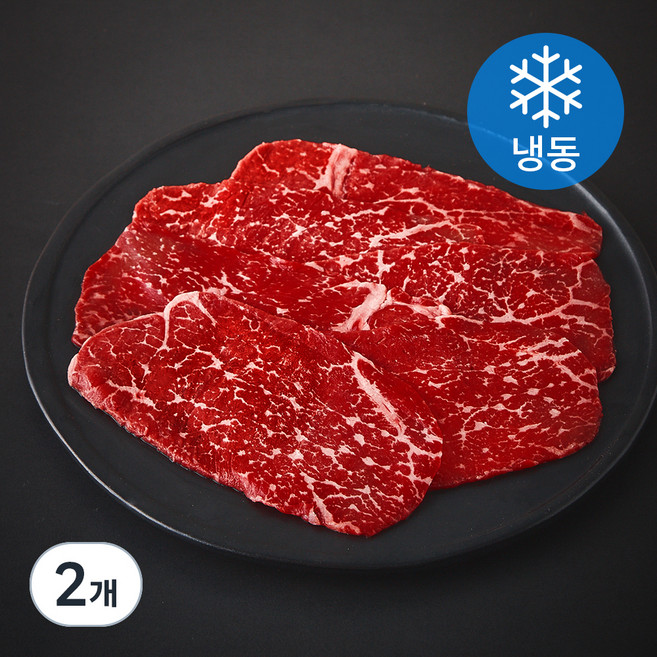 곰곰 육전용 소고기 (냉동), 200g, 2개