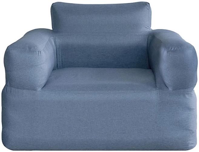 Outdoor Base 時尚充氣沙發 102*80*82cm, 深藍色