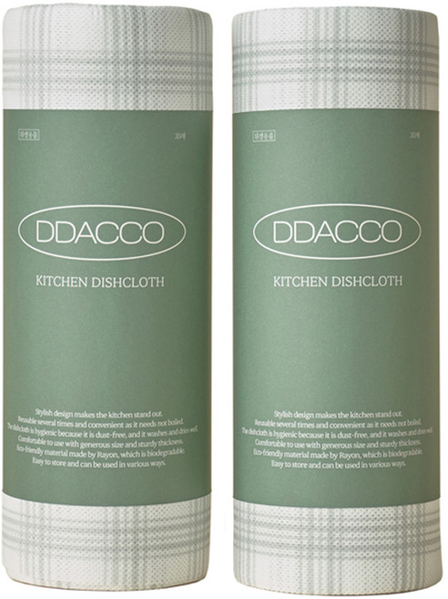 따꼬 빨아쓰는 행주 그레이, 35개입, 2개