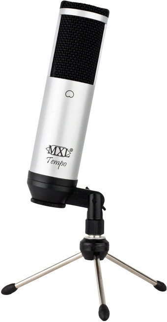 MXL tempo usb 電容式麥克風 銀黑