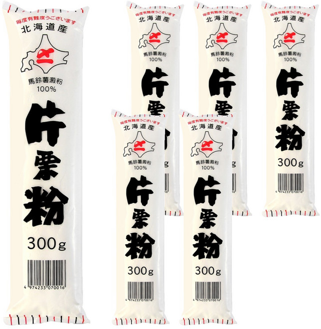 KOKUBU 國分 北海道太白粉, 300g, 6包