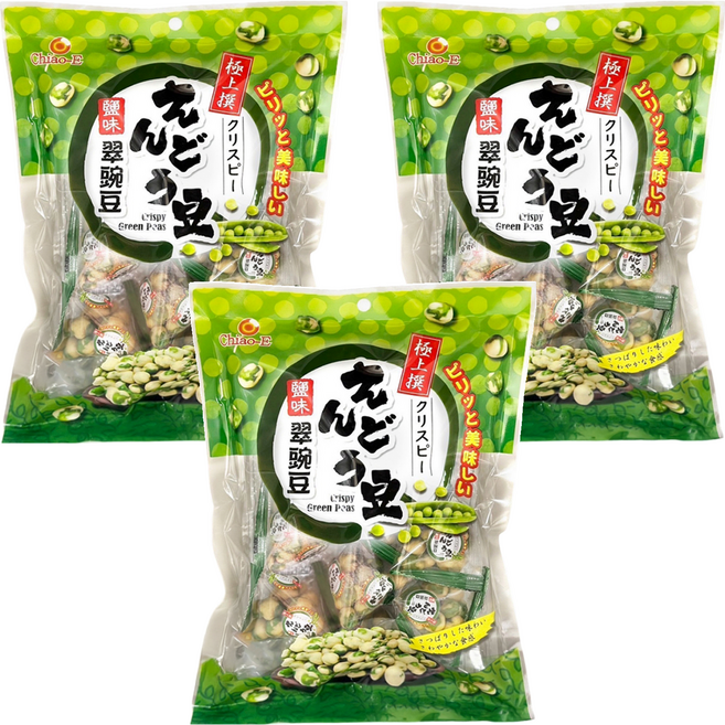 Chiao-E 巧益 翠豌豆, 110g, 3袋