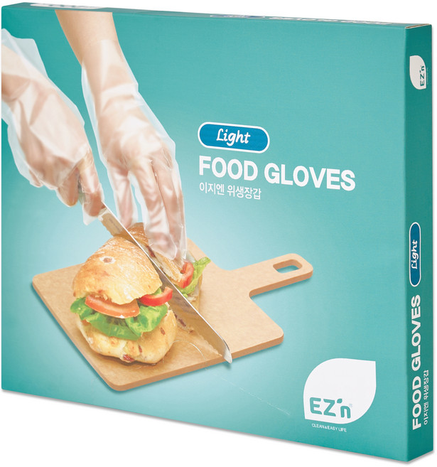EZn이지엔 위생장갑 라이트, 200개, 1개