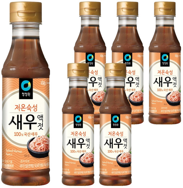 清淨園 韓式蝦醬, 500g, 6個