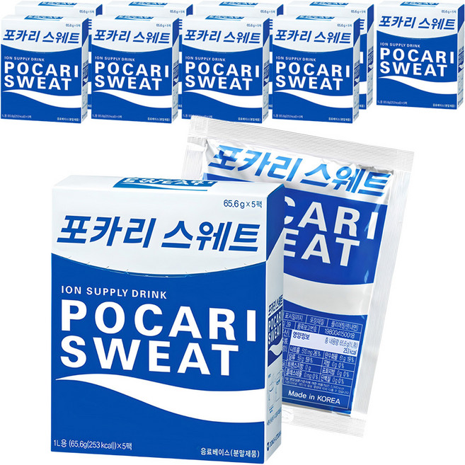 포카리스웨트 분말, 65.6g, 50개