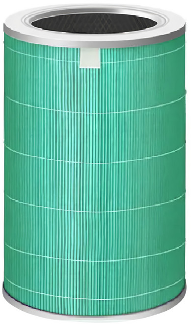 YEER醫悅氛芳 適用小米1代2代HEPA13濾芯/濾網 綠色除甲醛標準版無RFID HEPA+複合活性炭, 1個