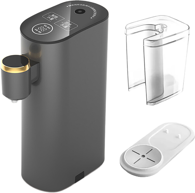 UTA 旗艦款無極調溫開飲機 3秒即熱 全中文介面 智能觸控 4段水量, FJ588