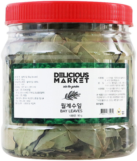 딜리셔스마켓 월계수잎, 90g, 1개