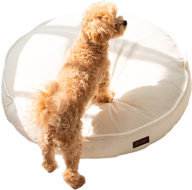 초코펫하우스 강아지 무중력 우주 방석 2, 아이보리, 1개