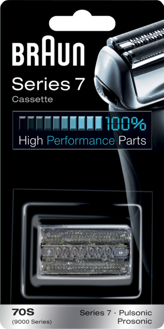 BRAUN 정품 시리즈 7 면도기 교체용 날망 일체형, 70S, 실버, 1개
